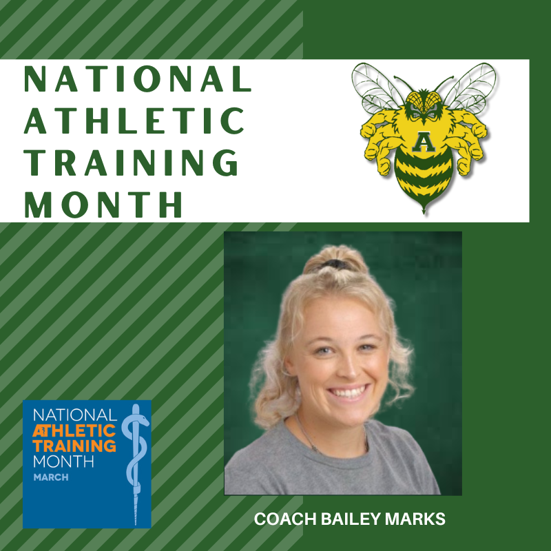  March is National Athletic Training Month